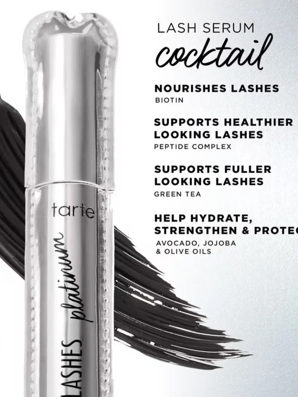 Tarte Lights, Camera, Lashes Platinum Volumizing Mascara - Black 2ml